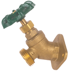 Image of 206FLF Lead Free Large Flange Sillcock - Brass Body
