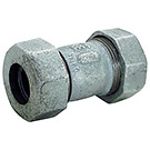 Image of 440 Malleable Compression Coupling - Galvanized