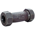 Image of 448 Malleable Compression Coupling - Black