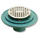 Image of Cast Iron Shower Drain- Heavy Duty w/ Bolt Down Ring