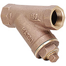 Image of 145LF Lead Free Y Strainer- Bronze, with Brass Plug