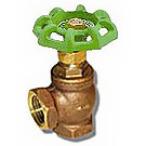 Image of 201ALF Lead Free Brass Angle Stop Valve - Globe Style