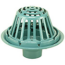 Image of Roof Drain- Bolt Down Gravel Guard & Metal Dome