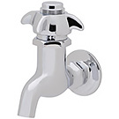Image of SCV-055 - Self Closing Valve, Chrome Plated, Wall Mounted