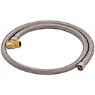 Image of SSDW - Lead Free Braided Stainless Steel Dishwasher Connector w/ 90º Elbow 