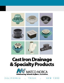 Cast Iron Drainage & Specialty Products Catalog