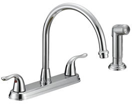 Image of Builder Light Two Handle Kitchen Faucets