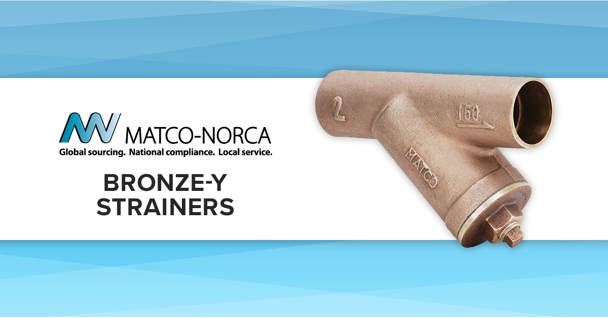 Matco-Norca Wye Strainer Cast Bronze 2" CXC 