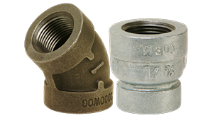 300# Black & Galvanized Malleable Iron Pipe Fittings