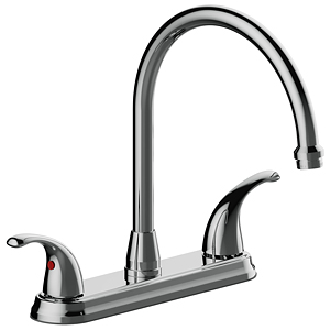 LV-250C Two - Handle Kitchen Faucet