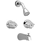 Image of VE-830C Two Handle Tub & Shower Trim, Slip on Diverter Spout 