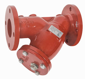 Image of 140EF UL Epoxy Coated Cast Iron Y Strainer