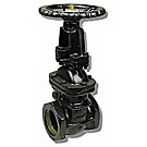 Image of 105S Threaded Cast Iron Gate Valve- OS&Y, Rising Stem