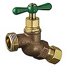 Image of AZ207TR3 No Kink Hose Bibb with Tee Handle, CPR Compression with Nut & Ferrule