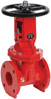 Image of 205U UL/FM Flanged Ductile Iron Gate Valve- OS&Y