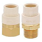 Image of Lead Free CPVC Brass Adapter Fittings