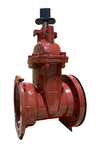 Image of 225TV AWWA C515 Ductile Iron Tapping Valve - MJ x Flange 