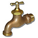 Image of 646R Hose Bibb- Cast Brass 