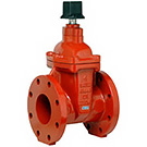 Image of 200WDN Ductile Iron Flanged Gate Valve with Operating Nut
