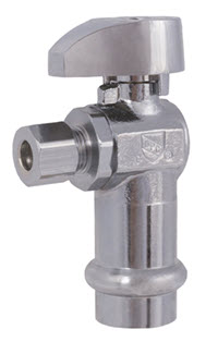 Image of 26-1015PLF Lead Free 1/4 Turn Angle Supply Valve 1/2