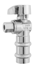 Image of 26-1015PLF Lead Free 1/4 Turn Angle Supply Valve 1/2