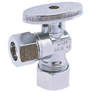 Image of 26-1023LF Lead Free 1/4 Turn Angle Supply Valve 5/8 OD Compression x 1/2 OD Compression