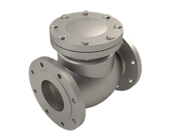 Image of 432CSF-8 Cast Steel Flanged Swing Check Valve - 300#
