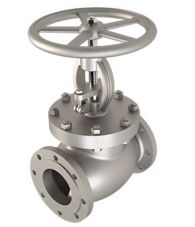 Image of 435CSF-8 Cast Steel Flanged Globe Valve - 300#