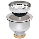 Image of SS-185B - Stainless Steel, Deep Double Cup, Lock Basket