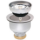 Image of SS-185B - Stainless Steel, Deep Double Cup, Lock Basket