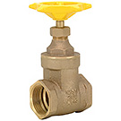 Image of 511 Bronze Gate Valve - Non Rising Stem