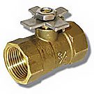 Image of 752NX Ball Valve - Standard Port w/ Cross Handle