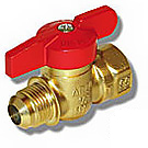 Image of 59LGAF Gas Ball Valve- CSA Certified, One Piece, Fip X Flare