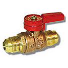 Image of 58LGFF Gas Ball Valve- CSA Certified, Two Piece, Flare x Flare