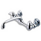 Image of CL-308C Two Handle Wallmount Kitchen Faucet