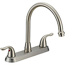 Image of BL-250SSWJP Two Handle Kitchen Faucet, Job Pack