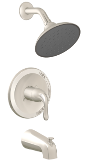 Image of BL-730BN6JP Single Control Tub & Shower Trim, Slip On Diverter, Job Pack 