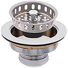 Image of SS-175 - Chrome Plated, Locknut & Slipnut