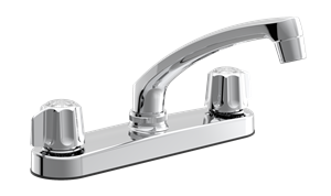 Image of VE-200CG Two Handle Kitchen Faucet