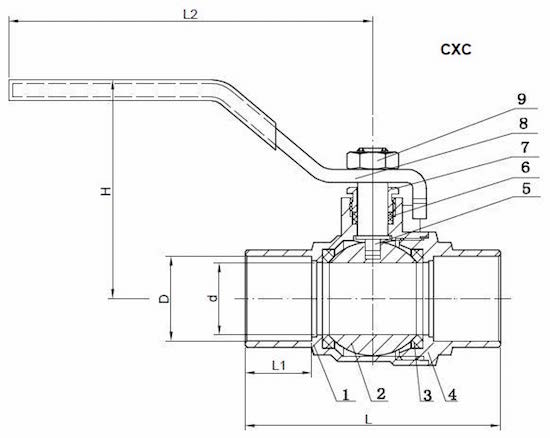 750LF Lead Free Ball Valve